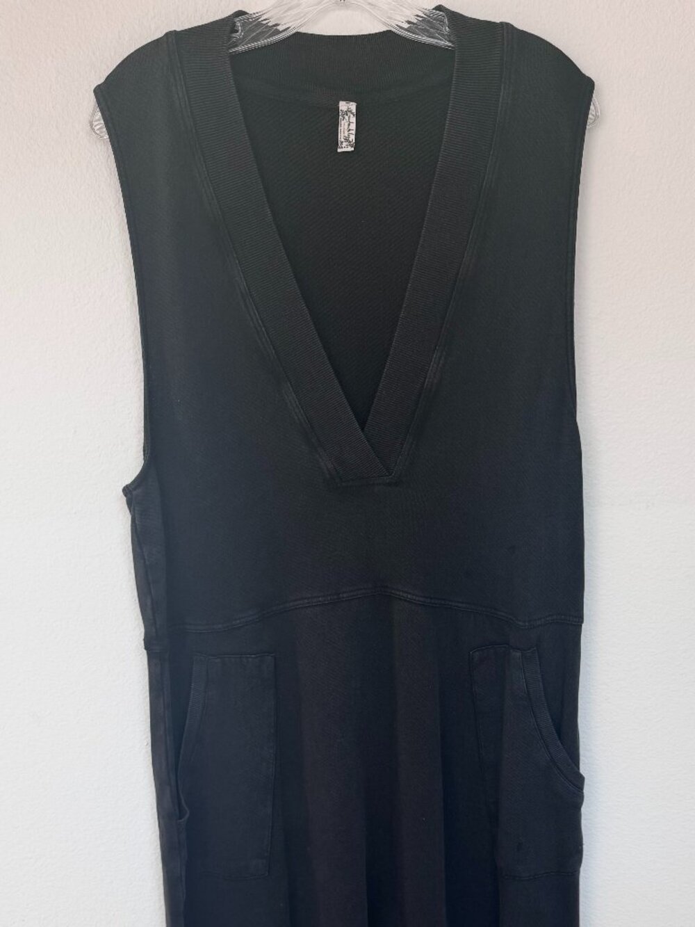 Free People Black Jumpsuit Size M